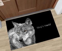 Teppich Wolf   Wolfs World 60cm x 40cm