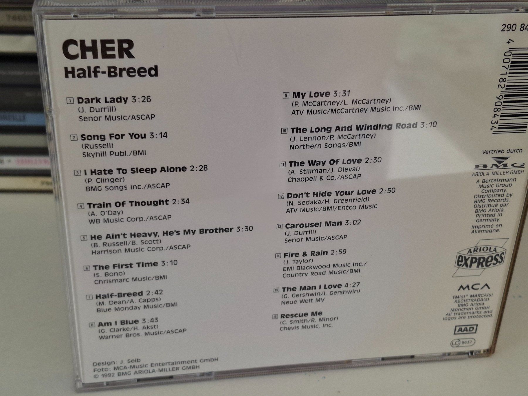 CD: CD Cher  - Half-Breed 😎 – Usato da Aarberg venduto da Jackup1 1