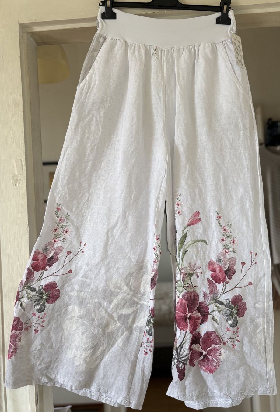 Pantaloni: PANTALONS EN LIN! M – Nuovo e nell'imballaggio originale da Locarno venduto da NicoNion 2