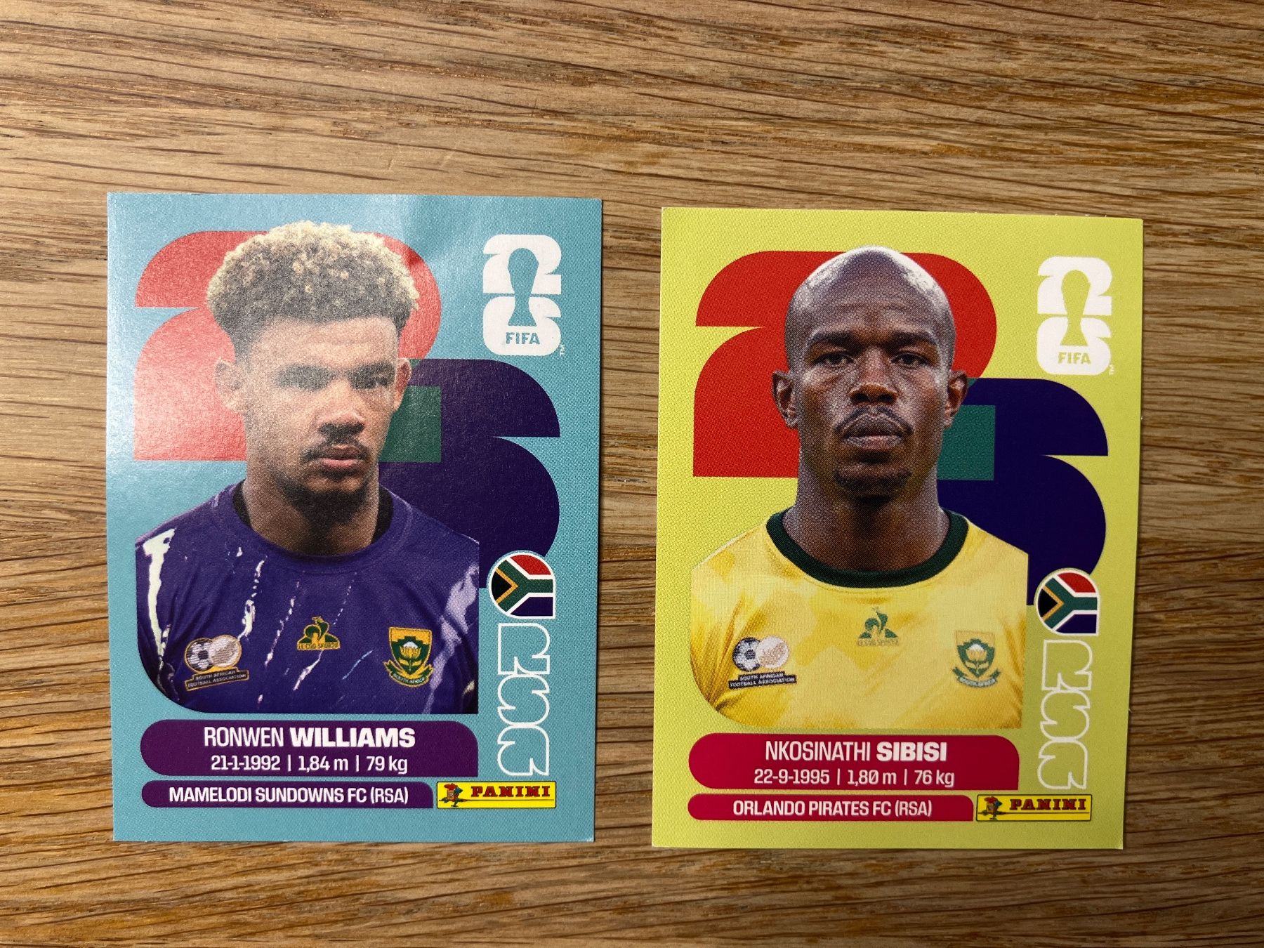 Panini Cartes à collectionner: Panini RSA 2 und 10 – Neuf (Voir description) à Möriken AG par nagross