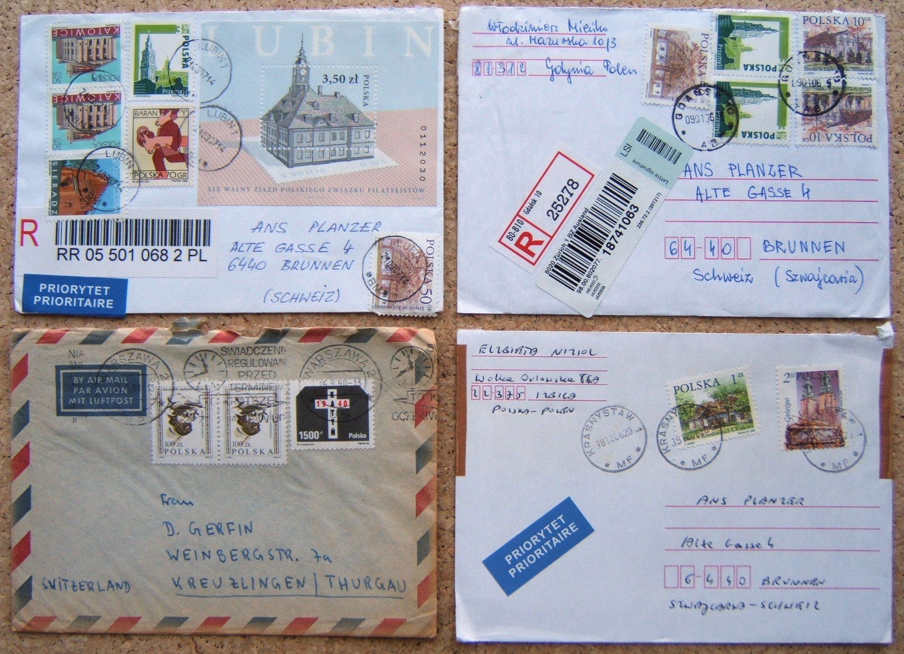 Tous les timbres: LOT POLEN BRIEFE / AK / BRIEFMARKEN – D'occasion à Brunnen par Nonne04 1