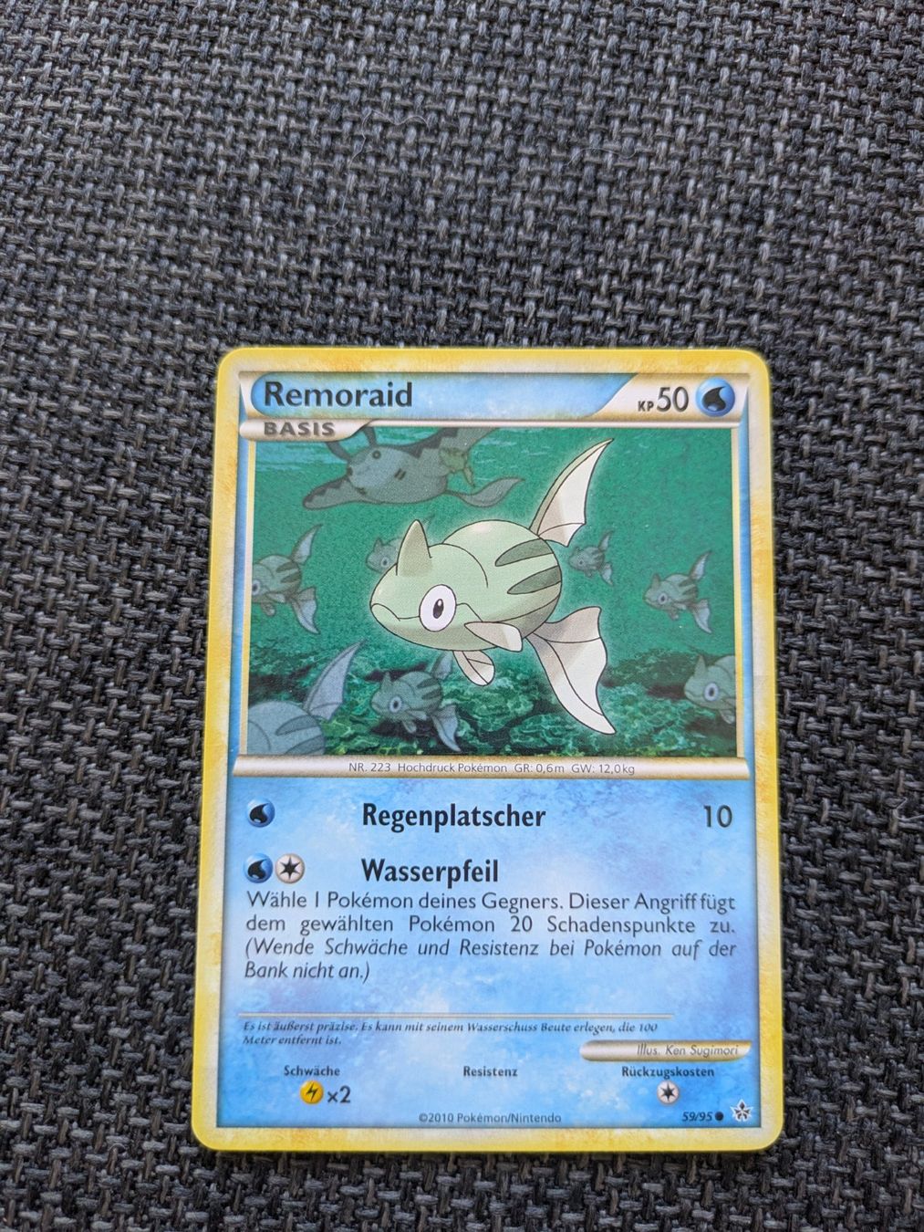 Pokémon Carte collezionabili: REMORAID, UNLEASHED, UL59, COM, 2010, GER, LP – Usato da Losone venduto da AlpineLayer