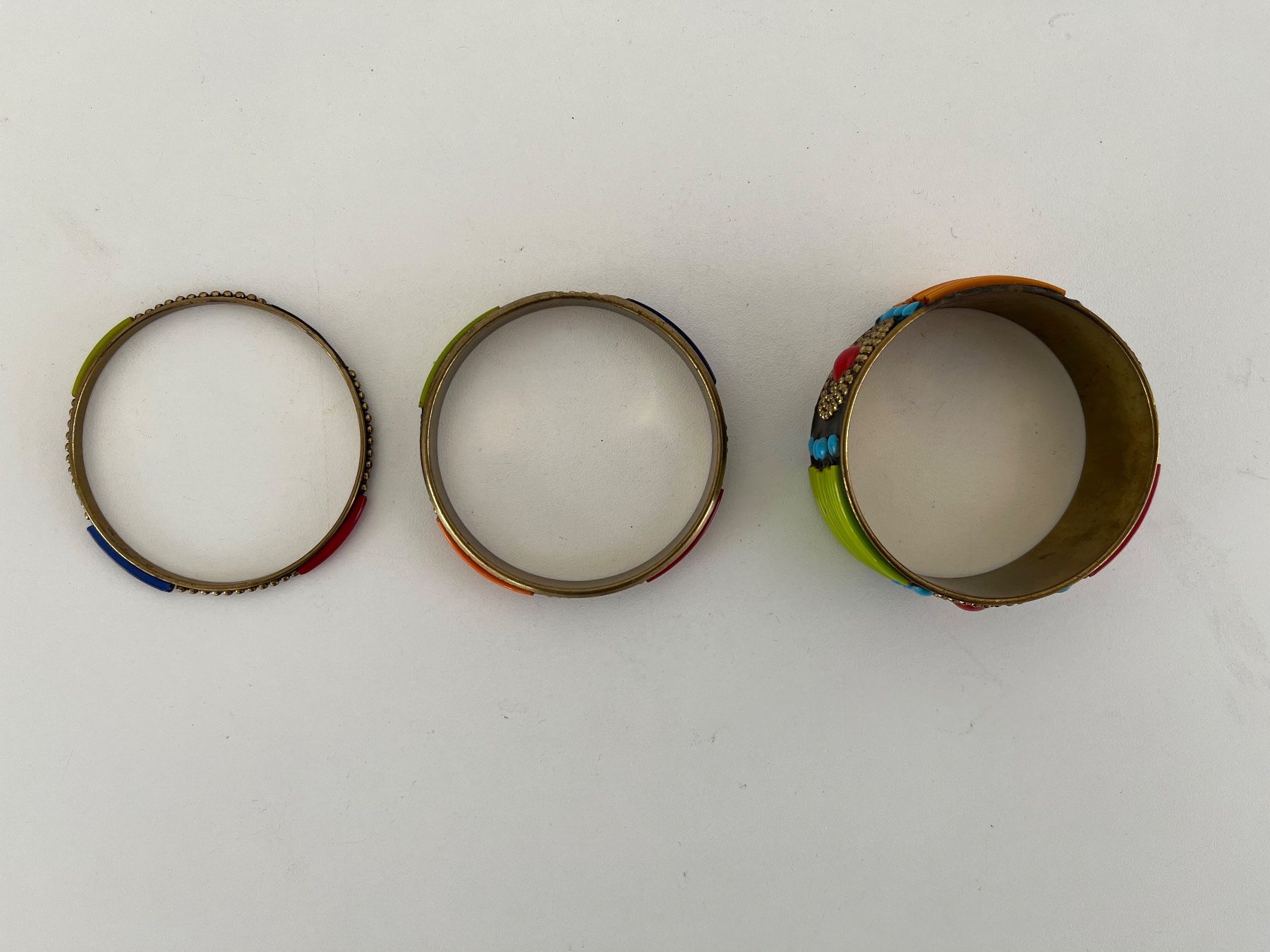 Bracciali & Braccialetti: Ethnische Armreife 3-teilig – Usato da Wetzikon ZH venduto da seli03 4