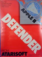 APPLE II -- DEFENDER (ATARISOFT) #NOS #SEALED
