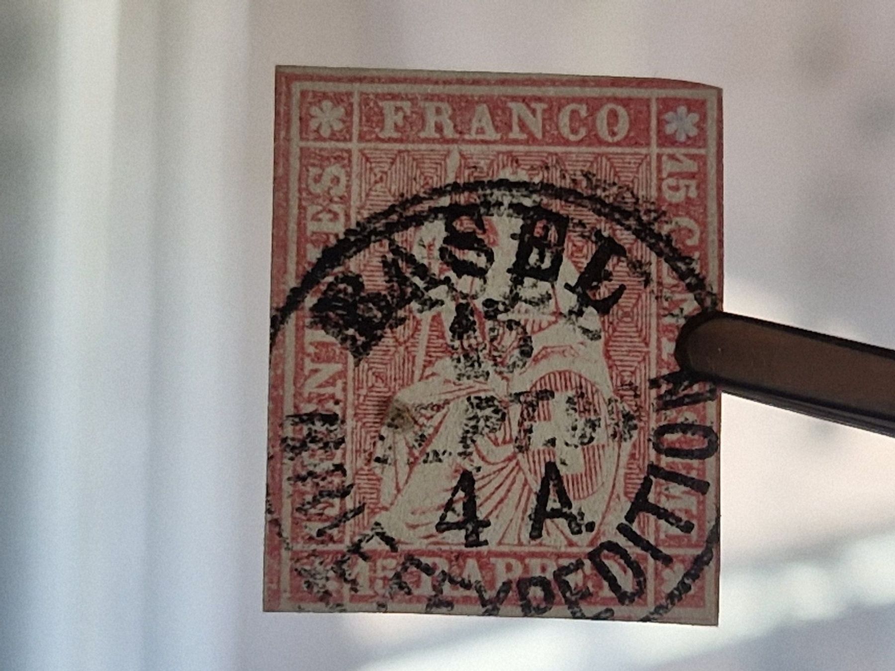 Tutti i francobolli: Strubel 24D, signiert, ab 1.- – Usato da Burgdorf venduto da Glossy01 4