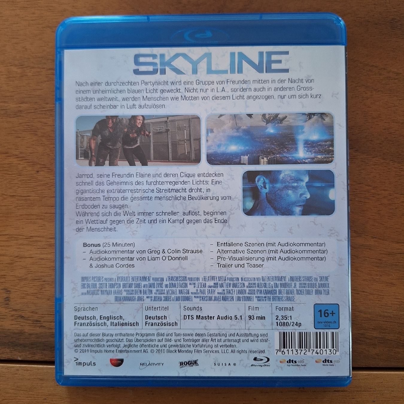 Alle DVDs: Skyline - Bluray – Gebraucht aus Porrentruy von Ikoss 1