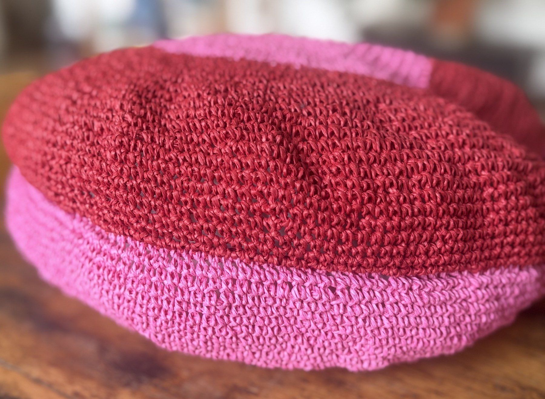 Borse da donna: RAFIA-BAG EN CROCHET HANDMADE! PIÈCE UNIQUE – Nuovo e nell'imballaggio originale da Locarno venduto da NicoNion 3