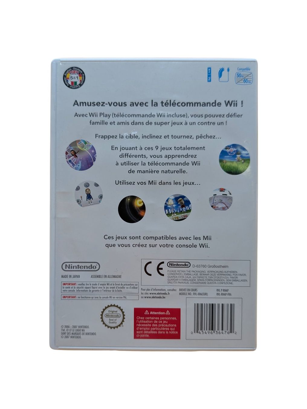 Nintendo Giochi: Wii Play Nintendo Wii – Usato da Domat/Ems venduto da IsseldorsShop 1