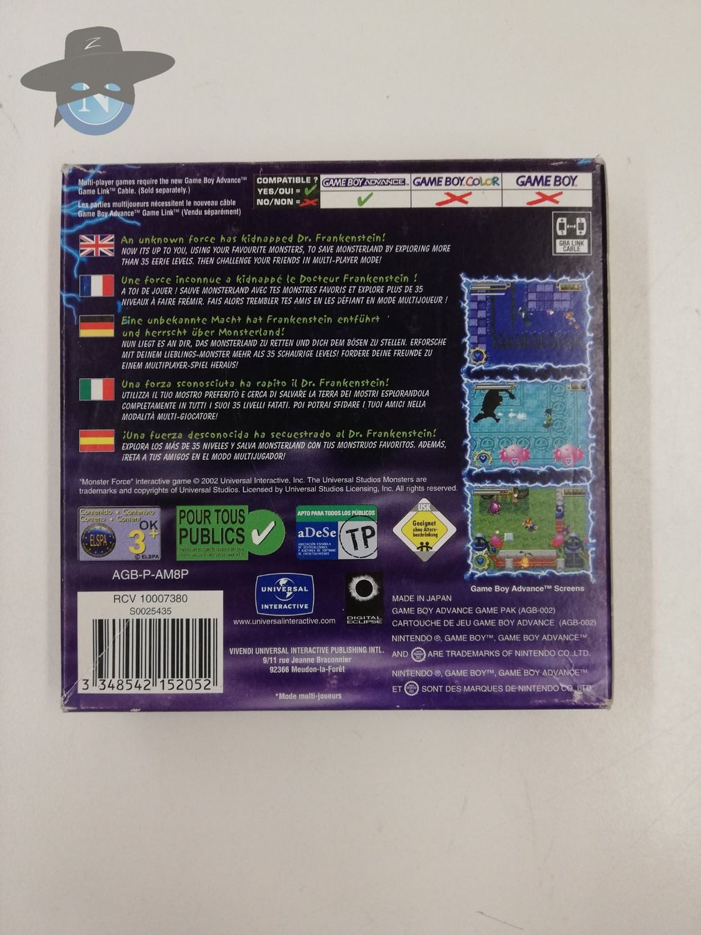 Spiele: Monster Force        / Nintendo Gameboy Advance GBA – Gebraucht aus St. Gallen von zorro_dc 1
