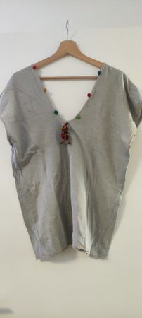Vintage T-Shirt, Short Sleeves, V Neck, Ladies one size