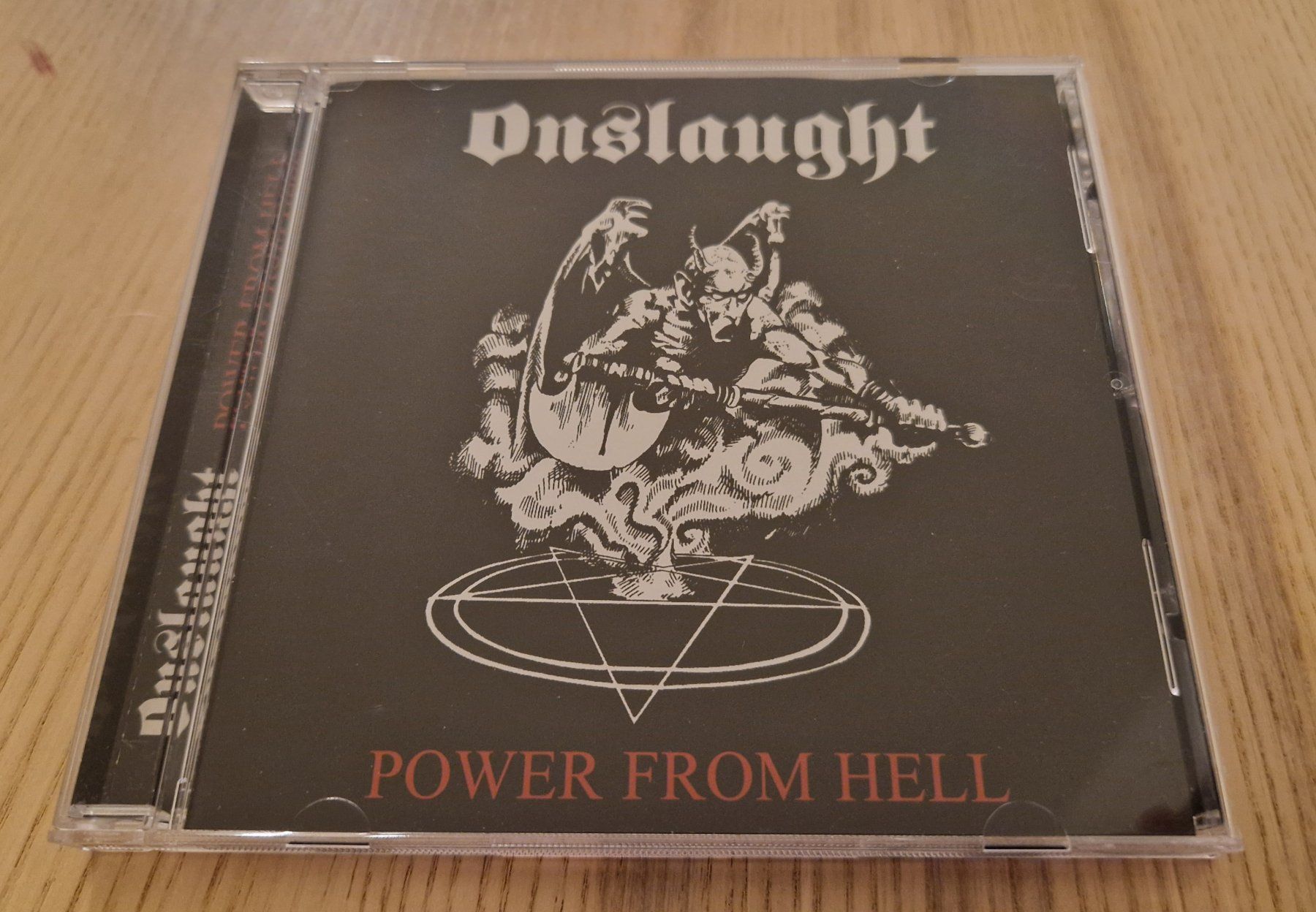 CD: Onslaught – Power From Hell (CD) – Usato da Luzern venduto da Belethors_GenGoods