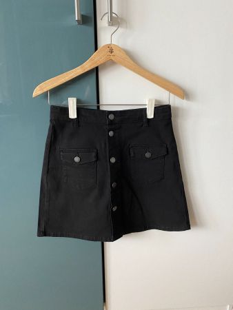 Damen Rocke S36 Schwarz Elastisch