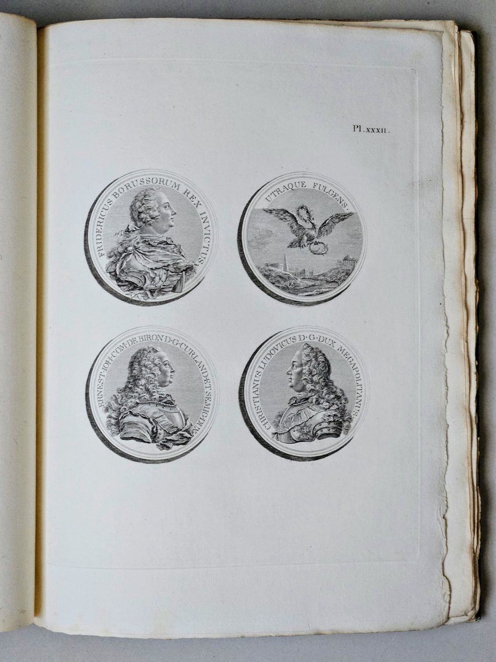 Libri: Oeuvre du Chevalier Hedlinger, Basle 1776 – Usato da Lugano venduto da Numisartes 6