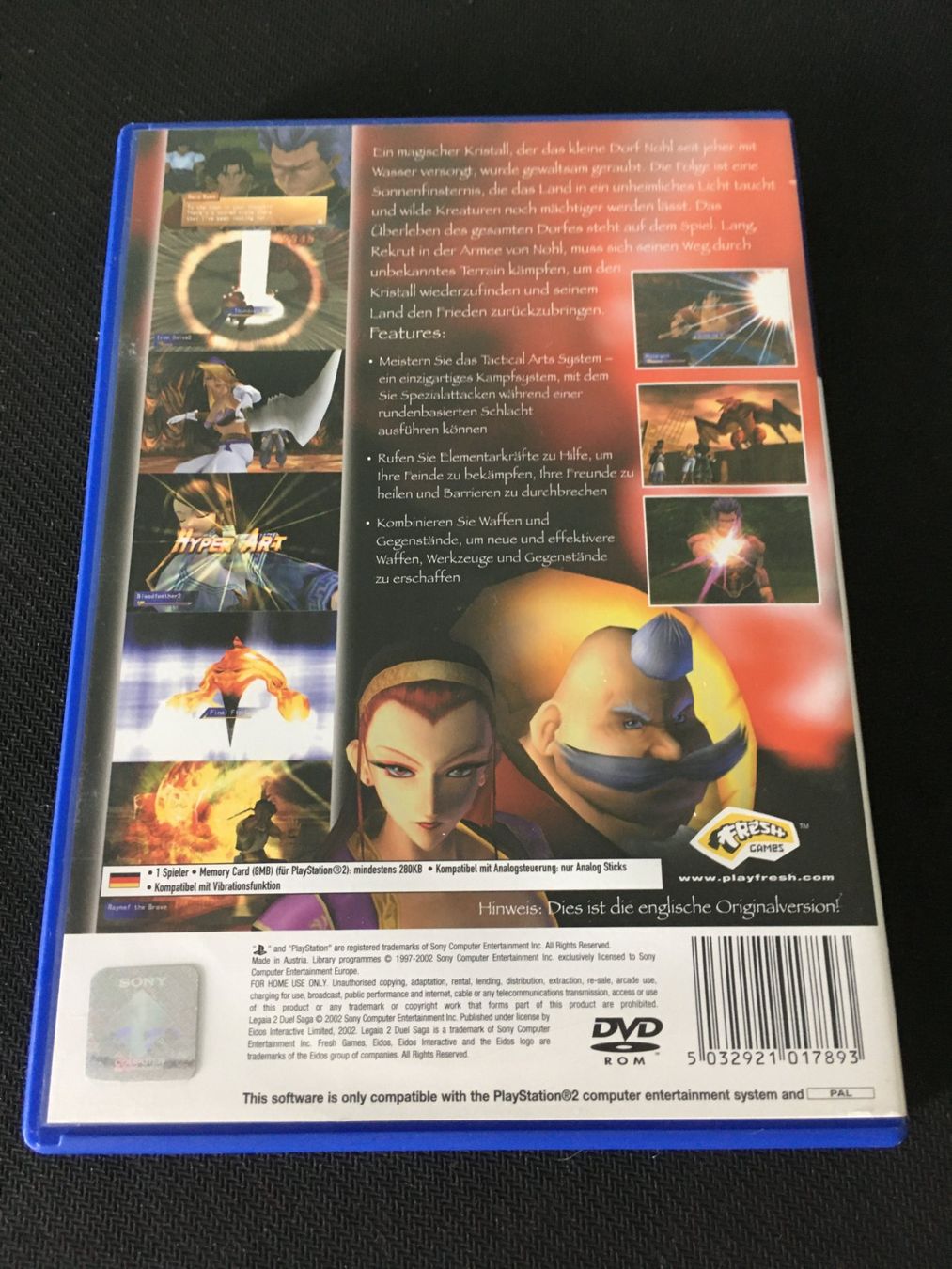Sony Giochi: Legaia 2 - Duel Saga - PS2 / Playstation 2 – Usato da St.Gallen venduto da sjosjo 1