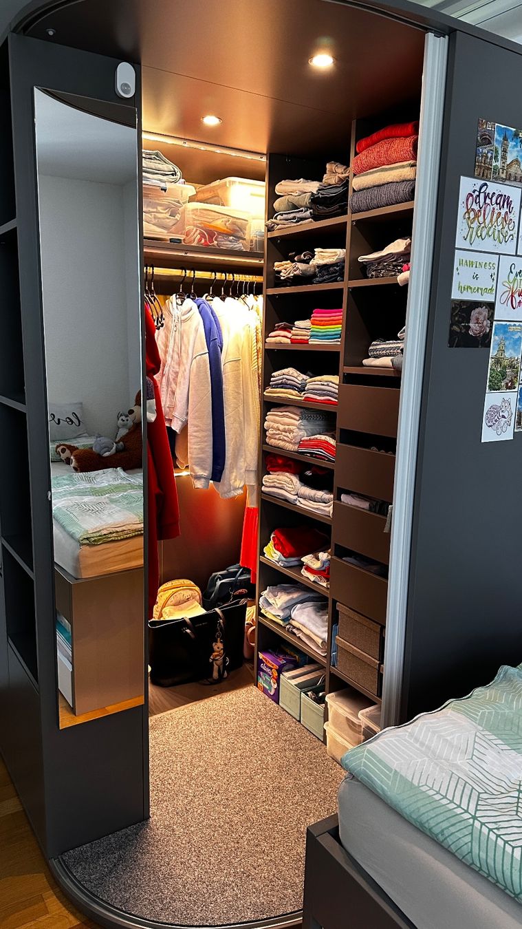 Armadi: Kinderzimmer Jugendzimmer Eckkleiderschrank Rudolf Möbel – Nuovo (secondo la descrizione) da Bützberg venduto da Mr.Diamond17 2