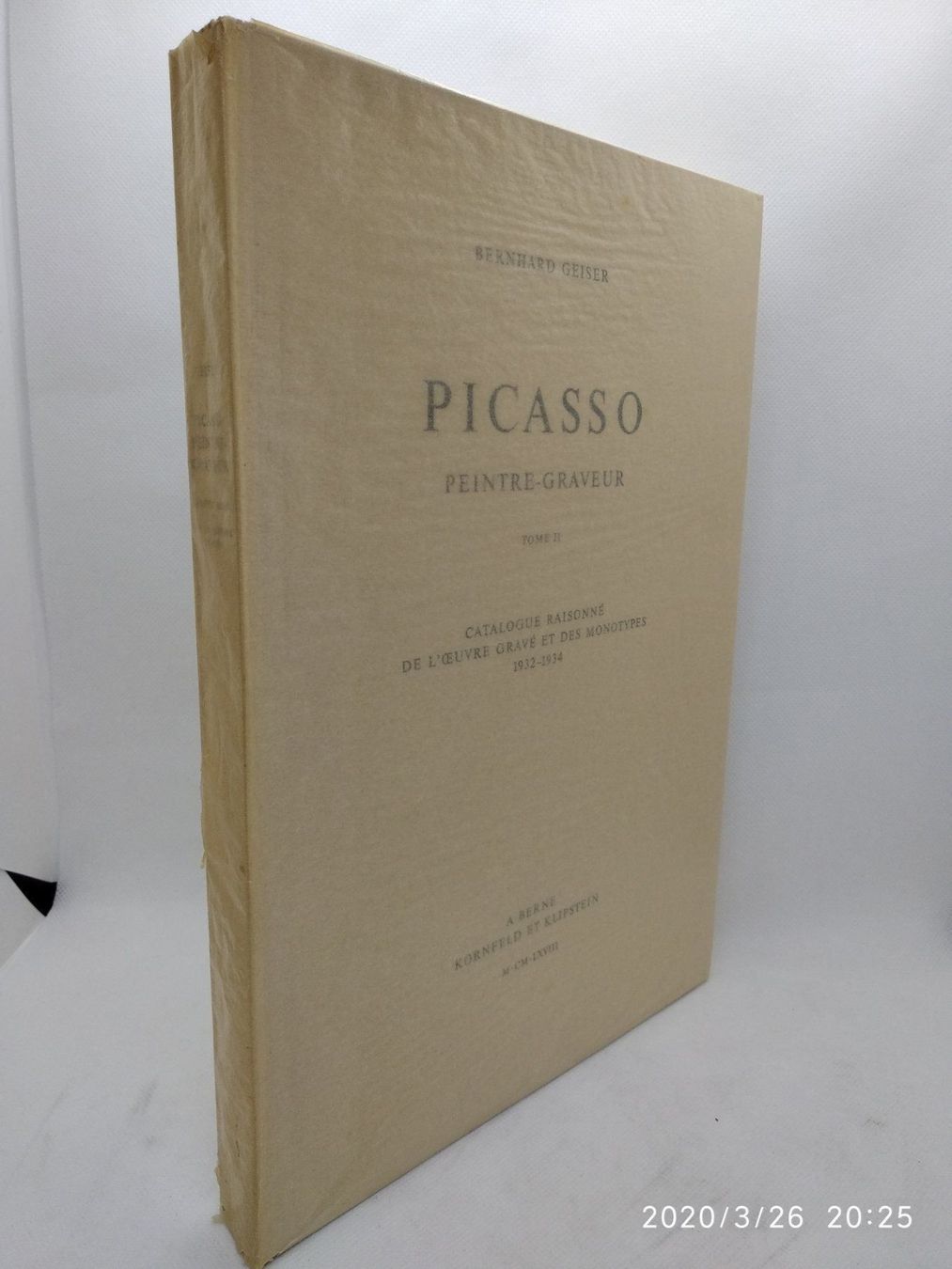 Libri: PABLO PICASSO WERKVERZEICHNIS – Usato da Goldach venduto da Gaip