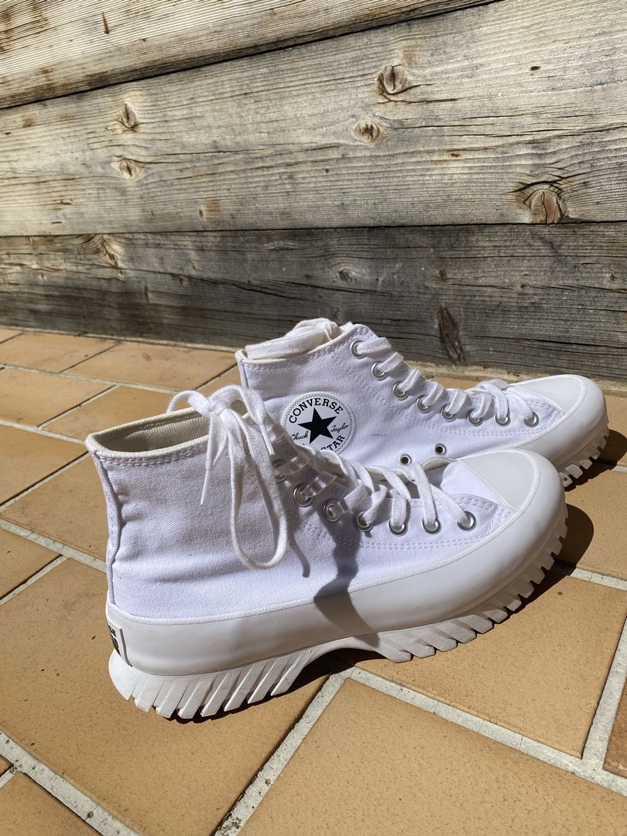 Converse Scarpe da uomo: White chunky converse  – Usato da St-Cergue venduto da noabzz 2