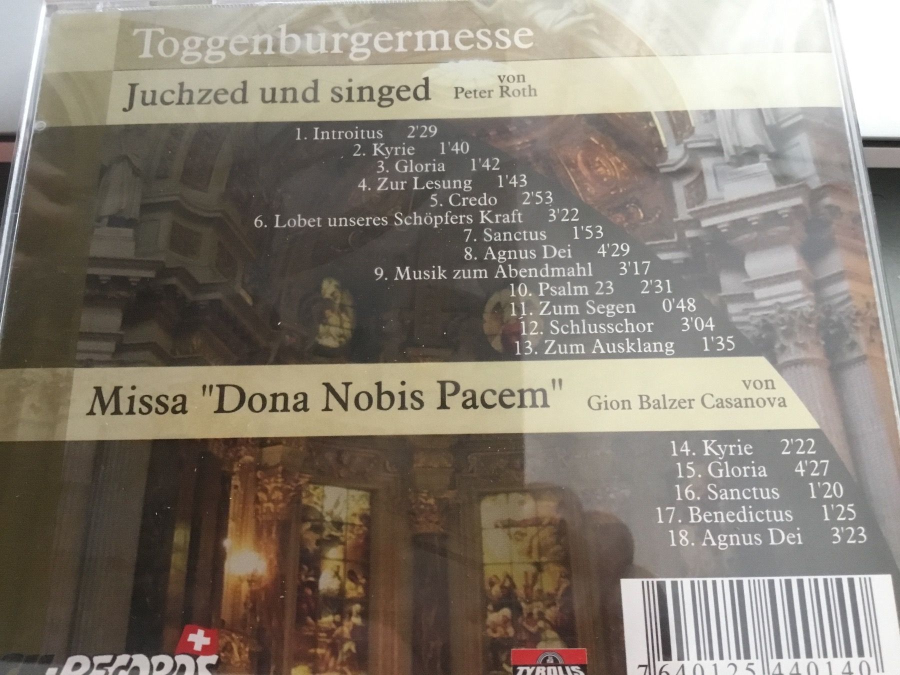 CD: Toggenburgermesse – Usato da Thierachern venduto da sweden08 1