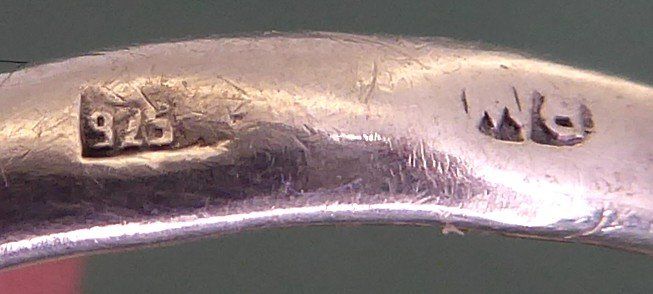 Anelli: Ring 925 Silber mit Perlmutter – Usato da Muri AG venduto da silvermouse007 5