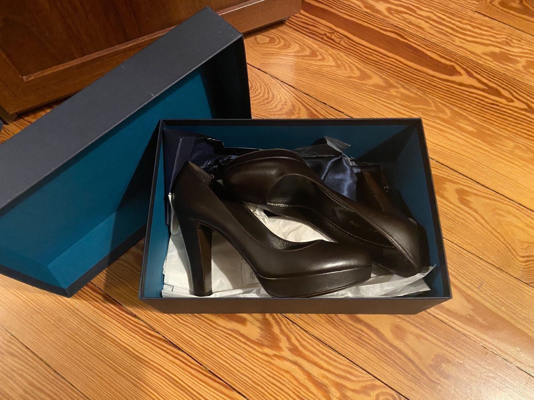 Sergio Rossi Scarpe da donna: SERGIO ROSSI Pumps Dunkelbraun – Nuovo (secondo la descrizione) da Viganello venduto da Cathy3