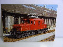 Postkarte SBB Seetal-Krokodil De 6/6 15301 E-Lokomotive
