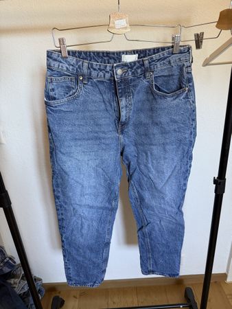 H&M Jeans Damen blau Grösse 44 