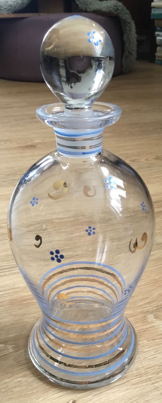 Caraffe: Glas Karaffe Flasche 60er Jahre – Usato da Schlieren venduto da Jeajet 7