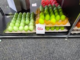 420 Posten Oster-Kerzen & Deko aus Liquidation