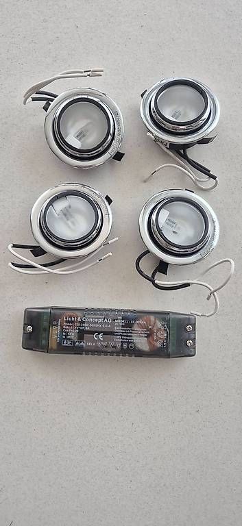 Paulmann Kronleuchter & Deckenlampen: LED Spots Einbauring 20 W Chrom/Neu Originalverp. inkl.Trafo – Gebraucht aus Arbon von Ftdata