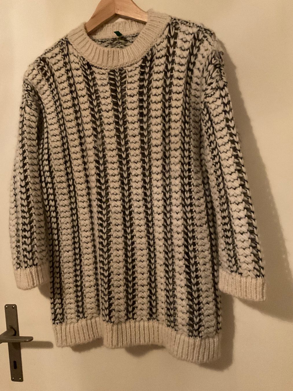 Benetton Pulls & Sweat-shirts: Wolle Alpaka oversize Pullover Gr S Hellgrau Neuwertig – Neuf (Voir description) à Urdorf par alda02 2