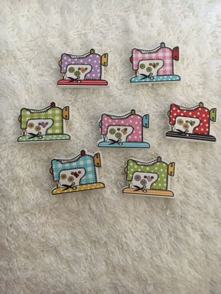 50 Stück Weihnachts-Holzknöpfe – Mini-Motive Wie Schneeflocken, Herzen & Stiefel Für DIY, Scrapbooking & Kartenbasteln