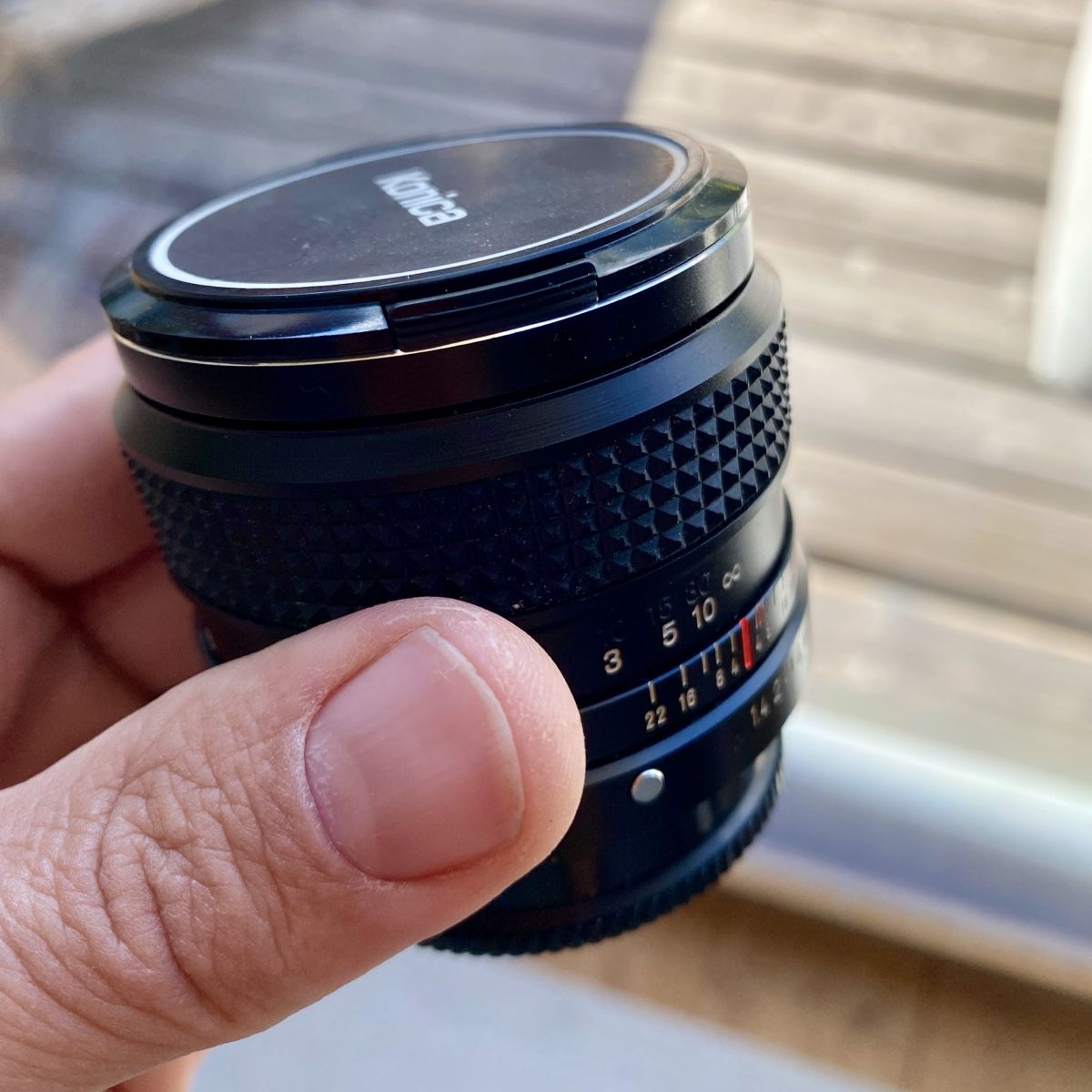 Konica Obiettivi: Konica Hexanon AR 50mm f1.4 - f22 – Usato da Stels venduto da sebmountain 5