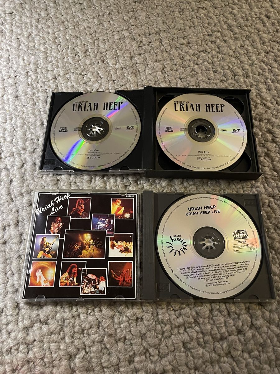 CDs: 2x Uriah Heep – Gebraucht aus Reinach AG von trigger7811 1