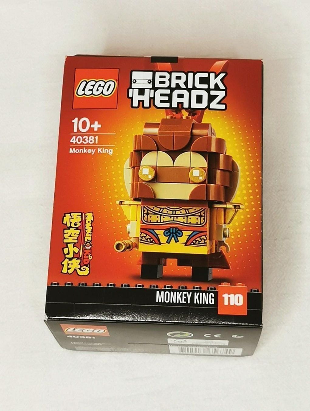 Lego Kit di costruzioni: Lego 40381 Brick Headz Monkey King – Nuovo e nell'imballaggio originale da Schlatt TG venduto da AndrTra