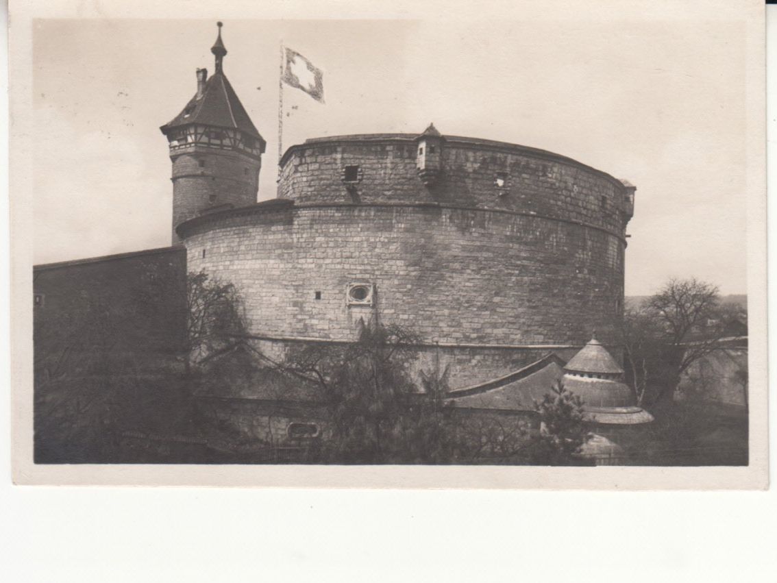 Ansichtskarten: Schaffhausen Munot 1925 – Gebraucht aus Bürglen TG von StampGraf