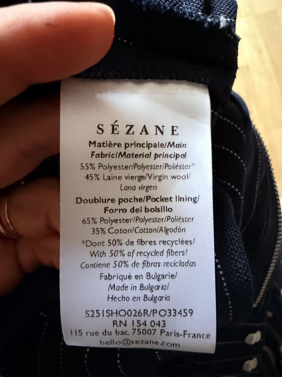 Sezane Pantaloni: Sézane , Dogan Shorts, Gr.36 – Nuovo (secondo la descrizione) da BASEL venduto da LILALOU28 5