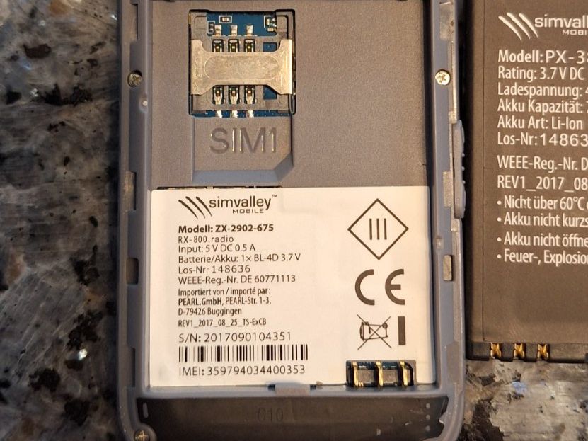 Telefoni cellulari / Smartphones: Senioren notfal Natel – Usato da Wetzikon ZH venduto da NaWetzi 4