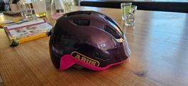 ABUS Fahrradhelm Kinder Lila Grösse 48-54 cm guter Zustand