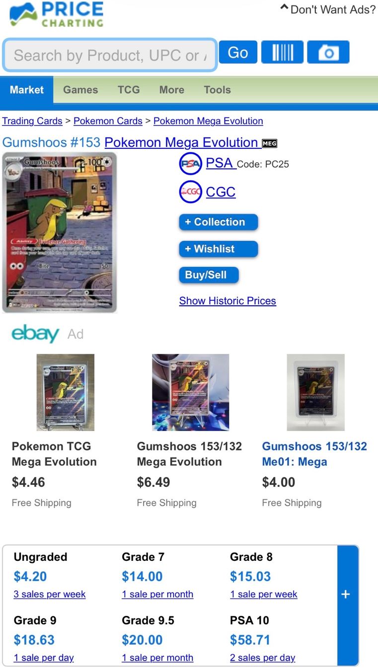 Pokémon Carte collezionabili: Gumshoos 153/132 - CA 10 - Gem Mint - FR – Nuovo (secondo la descrizione) da Chêne-Bougeries venduto da Carte-Sauvage 2