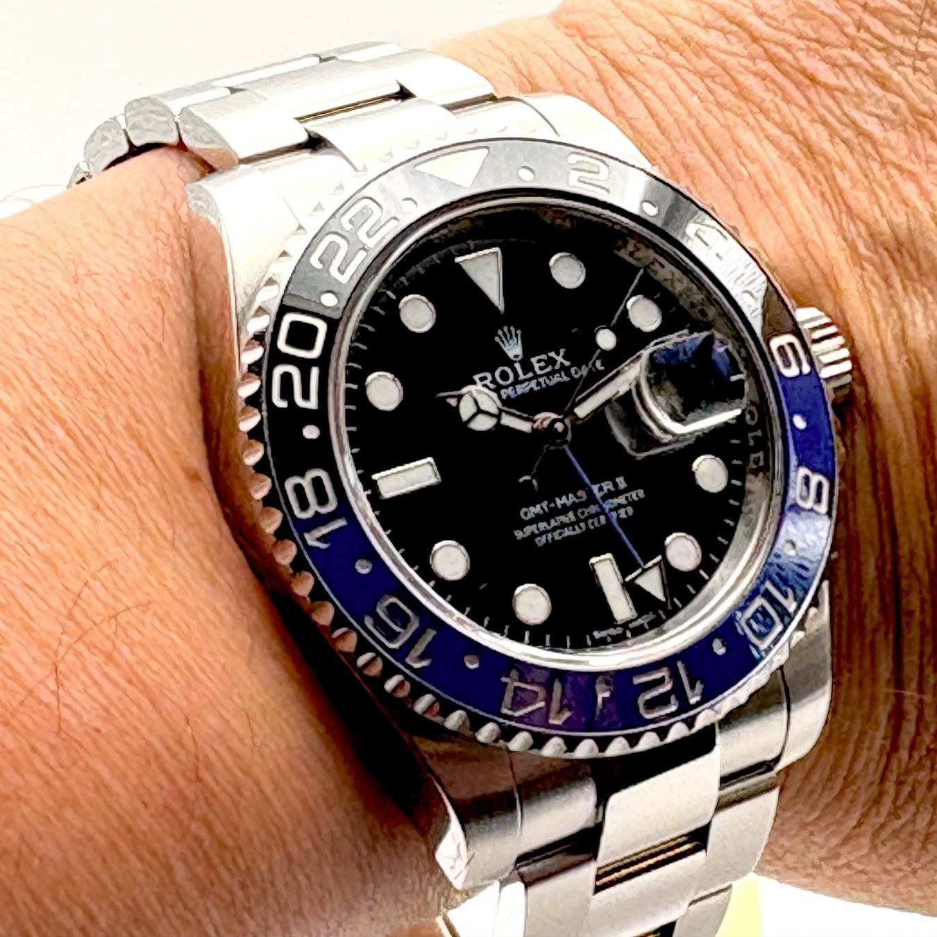 Rolex Orologi: Rolex GMT-Master II Batman, Full Set, Full Links, 2014 – Usato da Tuttwil venduto da watchmaster2025 6