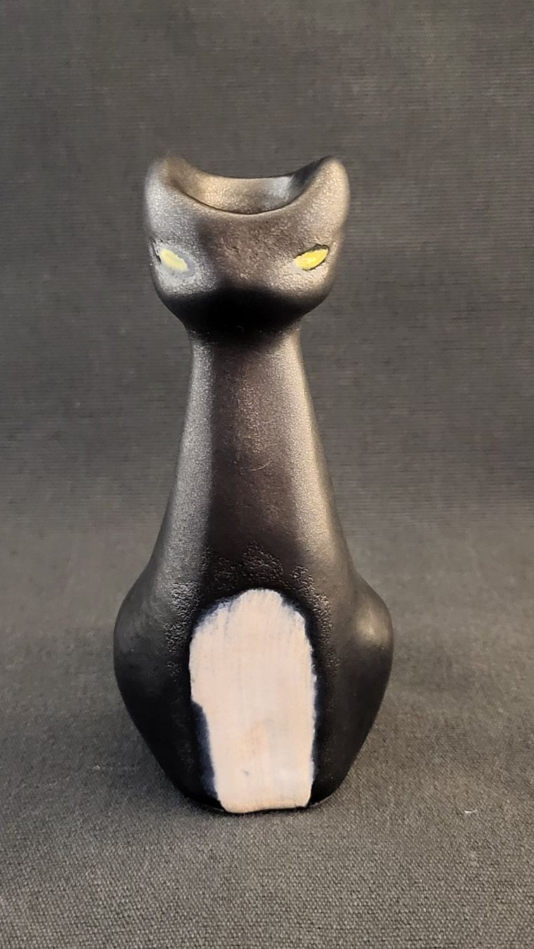 Statuette: Keramik-Katze Vintage Figur – Usato da Basel venduto da spinne02 5