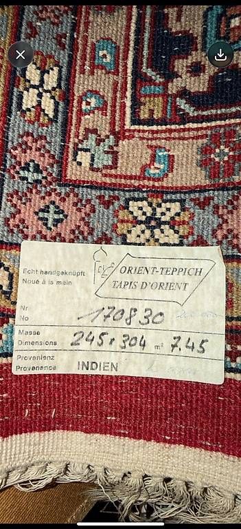 Tappeti: grosser Handgeknüpfter Teppich – Usato da Rumlikon venduto da cel_97nd 2