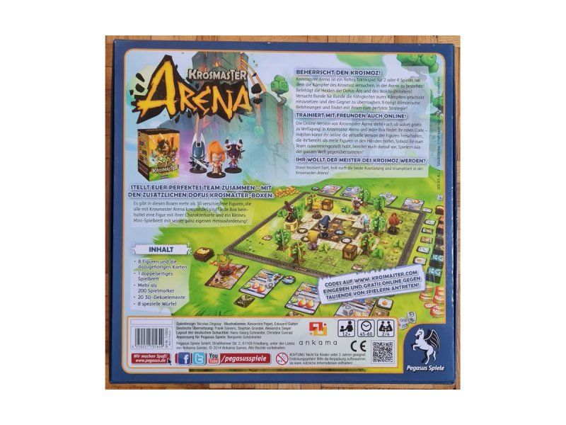 Spiele: Brettspiel "Krosmaster Arena" – Gebraucht aus Zürich von Desmond01 1