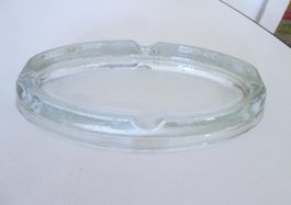 Vintage-Glas-Aschenbecher