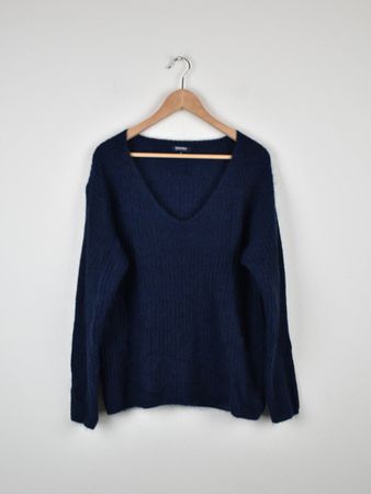 Woolrich Pullover Gr.L, blau