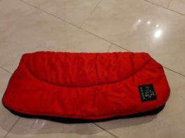 Handwärmer für Kinderwagen rot