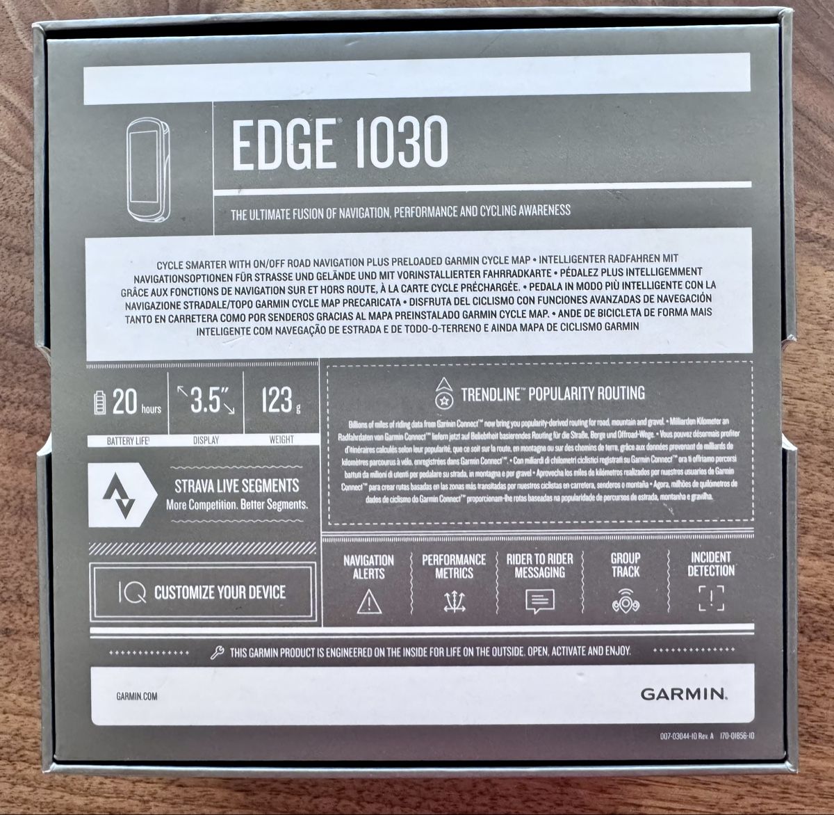 Garmin Navigationsgeräte: garmin edge 1030 gps fahrradcomputer – Gebraucht aus Aarburg von snowstreet 1