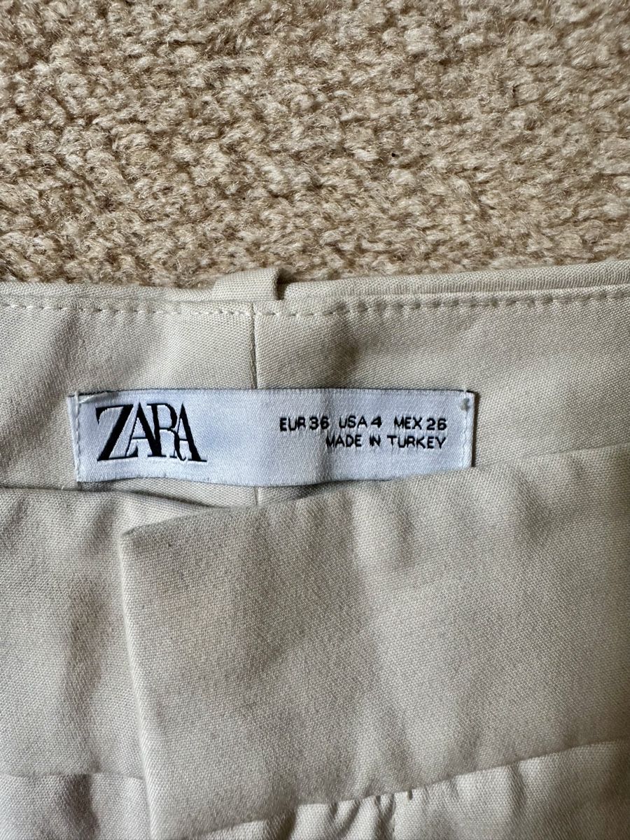 Zara Hosen: Beige Zara Stoffhose, Gr. 36 – Gebraucht aus Zürich von tam_7z8v 2