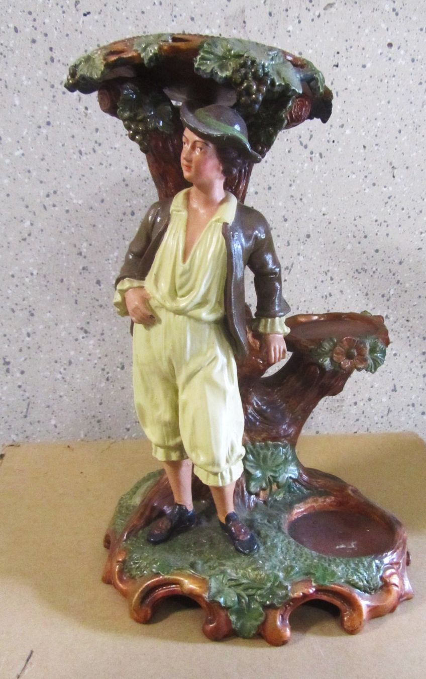 Tutte le decorazioni: Antike Keramik Blumengestell/Figur – Usato da Seengen venduto da mikelele
