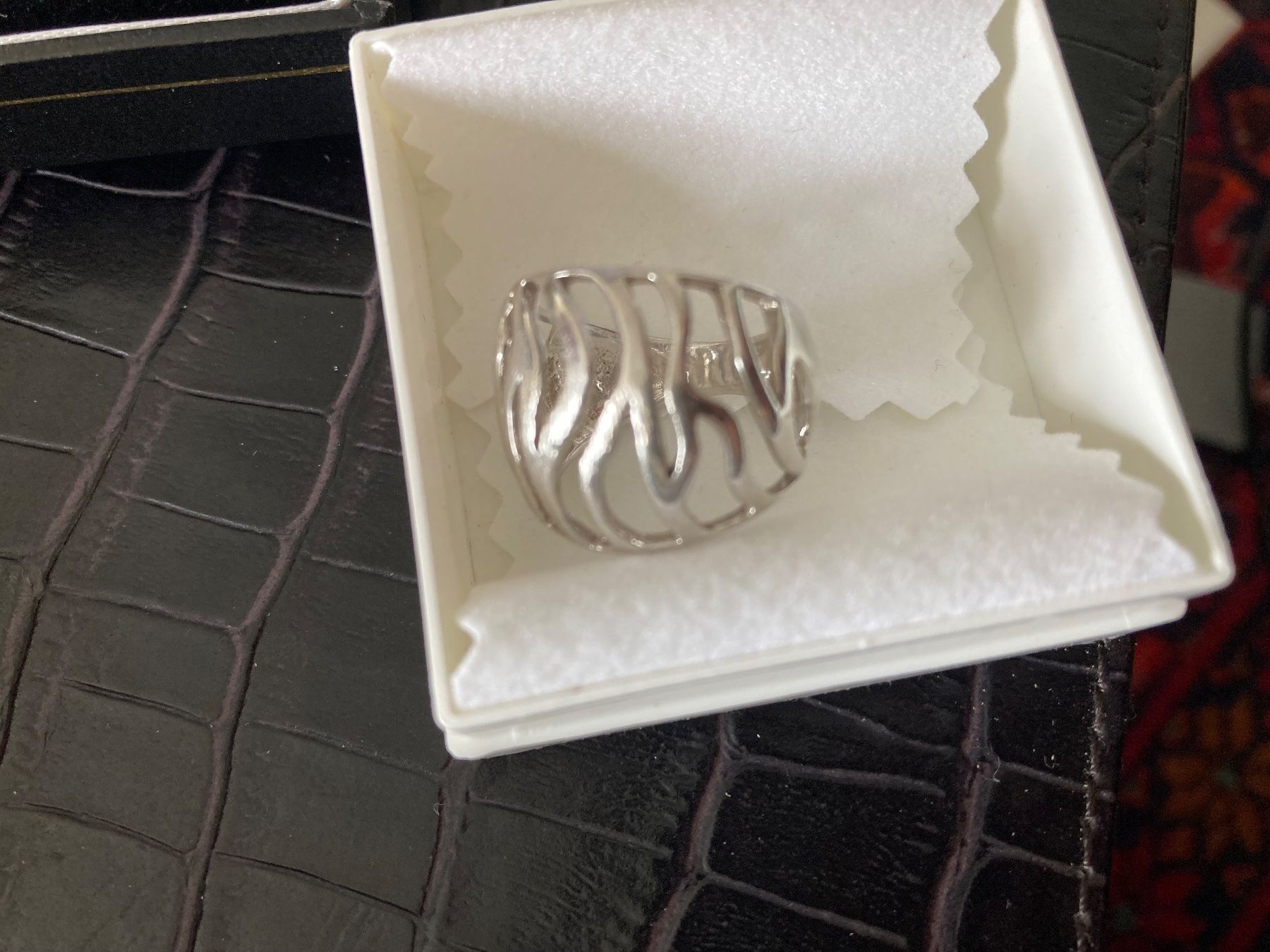 Ringe: 925 Silberring, modisch – Gebraucht aus Oberägeri von Vargo11 3